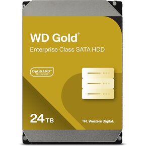 Western Digital 26TB WD Gold Enterprise Class SATA Internal Hard Drive HDD - 7200 RPM, SATA 6 Gb/s, 512 MB Cache, 3.5" - WD261KRYZ in Kuwait