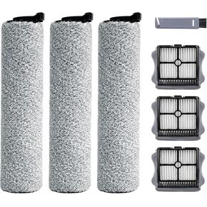 فرش الأسطوانة البديلة ومرشحات HEPA متوافقة مع Roborock F25 / F25 ALT HANDHELD VARELESS PRACUUM PECTORY - مجموعة ملحقات متوافقة ، وفرشاة أسطوانة و 2 مرشحات in Kuwait