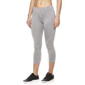 Reebok Womens Capri Seamed Compression Athletic Pants in Kuwait