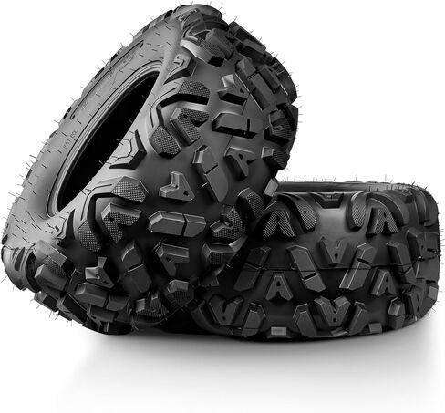 مجموعة جميع التضاريس من 4 إطارات رياضية ATV UTV 25x8-12 25x10-12 للدرب والطين والرمال ، 6 طبق ، بلا أنبوب in Kuwait