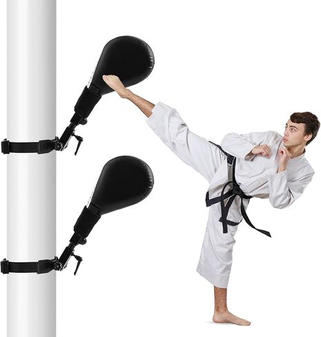 Taekwondo Kick Pads Boxing Pads Taekwondo Karate Sparring Gear Boxing Paddles Kicking Targets Martial Arts Training Equipment Wall Punching Bag with Mounting Bracket forYouth Men in Kuwait