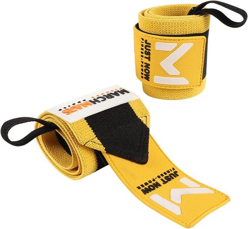 Wrist Wraps for Weightlifting - 24" Pro-Grade Wrist Straps for Weightlifting, Weight Lifting Wrist Wraps with L/R Tabs, Breathable Gym Wrist Wraps for Weight Training - Men & Women in Saudi Arabia
