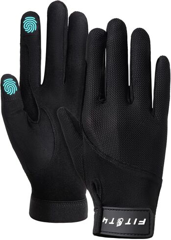 FitsT4 Sports Horse Riding Gloves Equestrian Women Mesh Breathable Gloves for Horseback Riding Touchscreen in Saudi Arabia