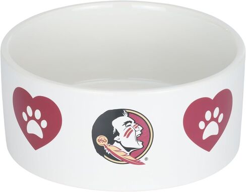 The Memory Company | Licensed NCAA Team Color Ceramic Pet Bowl in Saudi Arabia