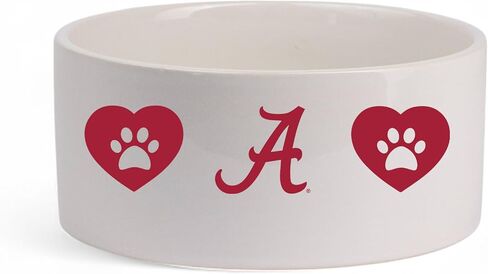 The Memory Company | Licensed NCAA Team Color Ceramic Pet Bowl in Saudi Arabia