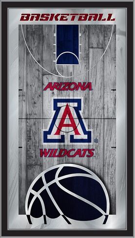 Kansas State 15" x 26" Basketball Mirror by Holland Bar Stool Company in Kuwait