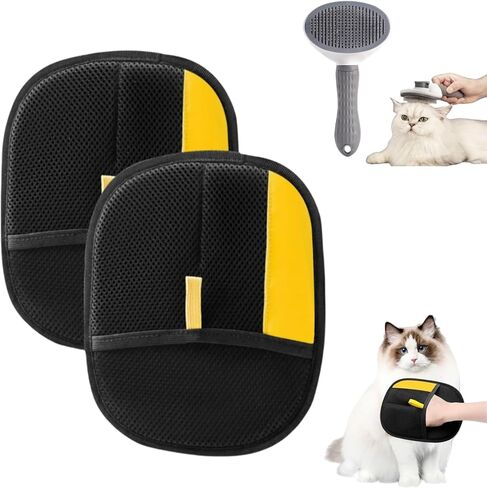 أداة إزالة شعر الحيوانات الأليفة الأليفة ， أسطوانة الوبر القابلة لإعادة الاستخدام - مزيل شعر القطط والكلب للأثاث ， فرشاة الكلب للتخلص منها ، in Kuwait