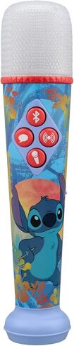 eKids Wicked Karaoke Microphone for Kids, Bluetooth Microphone Includes Built-in Music and Light Show, Designed for Fans of Wicked Toys in Saudi Arabia