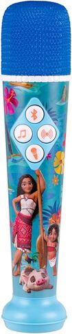 eKids Wicked Karaoke Microphone for Kids, Bluetooth Microphone Includes Built-in Music and Light Show, Designed for Fans of Wicked Toys in Saudi Arabia