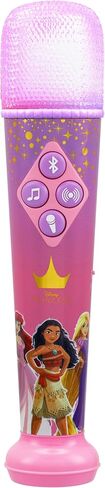 eKids Wicked Karaoke Microphone for Kids, Bluetooth Microphone Includes Built-in Music and Light Show, Designed for Fans of Wicked Toys in Saudi Arabia