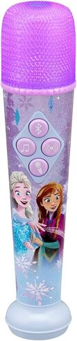 eKids Wicked Karaoke Microphone for Kids, Bluetooth Microphone Includes Built-in Music and Light Show, Designed for Fans of Wicked Toys in Saudi Arabia
