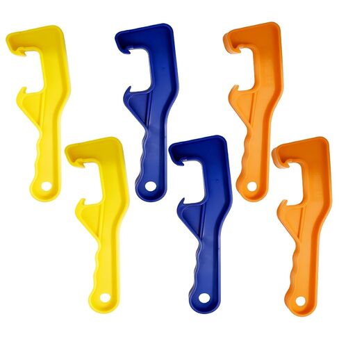 Plastic Bucket Lid Opener with Non-Slip,Grip Bucket Lid Opener Tool Professional Lifter/Remover Wrench for Home, Office & Industrial Use,Safely Open Paint, Chemical & Food Storage Containers（3 Pack) in Kuwait