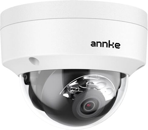 Camera ANNKE 3K POE مراقبة كاميرا خارجية مع MIC ، وكاميرات أمان IP منزلية 5 ميجابكسل مع عدسة 2.8 ملم ، الكشف عن الإنسان/المركبات ، الرؤية الليلية الملونة ، 114 درجة فوفا زاوية عرض واسعة ، تصل إلى 512 جيجابايت بطاقة Micro SD ، AH500 in Saudi Arabia