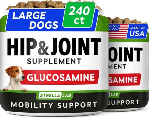 Advanced Glucosamine for Dogs, Chondroitin & MSM Hip Joint Supplement Chews in Saudi Arabia