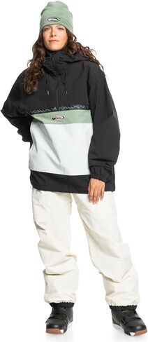 Quiksilver - Mens Steeze Jacket, Color Black, Size: Small in Saudi Arabia