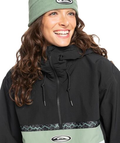 Quiksilver - Mens Steeze Jacket, Color Black, Size: Small in Saudi Arabia