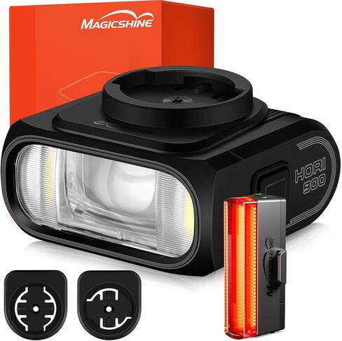 Magicshine Hori 900 Dual Mounted Bike Light 900 Lumens Super Bright Independent DRL Fast USB-C Charging IPX6 Waterproof Rating Bicycle Headlight in Saudi Arabia