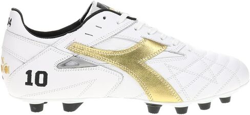 diadora mens brasil italy og gr lt plus mdpu soccer cleats - الأزرق والأبيض - الحجم 7.5 م in Kuwait