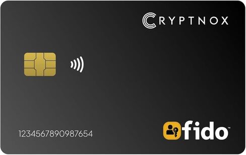 بطاقة مفتاح أمان FIDO2 NFC-FIDO2 المستوى 1 معتمد-تسجيل الدخول بدون كلمة مرور و 2FA عبر NFC أو Contact-يعمل مع Windows و Mac و iOS و Android-بطاقة النقر إلى اللوجينات الفائقة in Kuwait