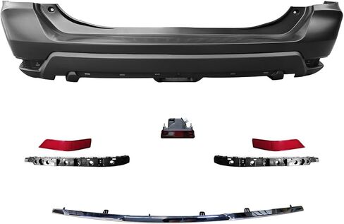 Front Bumper Cover Compatible with 2008-2015 Nissan Armada,OEM #62022ZQ00A & NI1000252-Without Sensor, License Plate, or Tow Hook Cut-Outs,Primed in Saudi Arabia