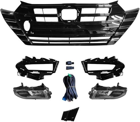 Front Bumper Cover Compatible with 2008-2015 Nissan Armada,OEM #62022ZQ00A & NI1000252-Without Sensor, License Plate, or Tow Hook Cut-Outs,Primed in Saudi Arabia