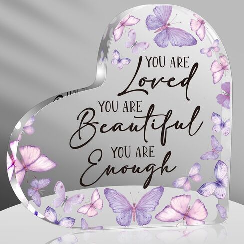 Christian Gifts for Women, Spiritual Gifts, Butterfly Inspirational Gifts for Friends Mom Coworker Sister, Christian Decorative Signs Plaques (Blue) in Saudi Arabia