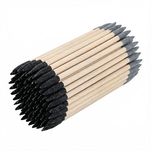 20 PCS Sanding Sticks أدوات تلميع مزدوجة ، وتفاصيل دقيقة عن العصي للمساحات الضيقة ، والموديلات البلاستيكية والهواية الخشبية ، 150/280 الحصى ، 5.4 × 0.2 بوصة in Kuwait