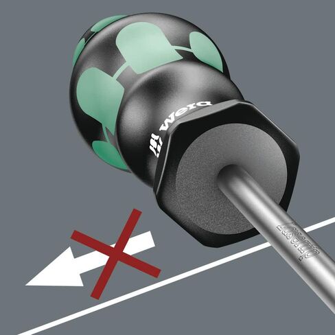 مفك براغي Wera Kraftform Plus 354 Hex-Plus 2.5 مم سداسي احترافي بطول عمود 3 بوصات، 5023107001 in Saudi Arabia