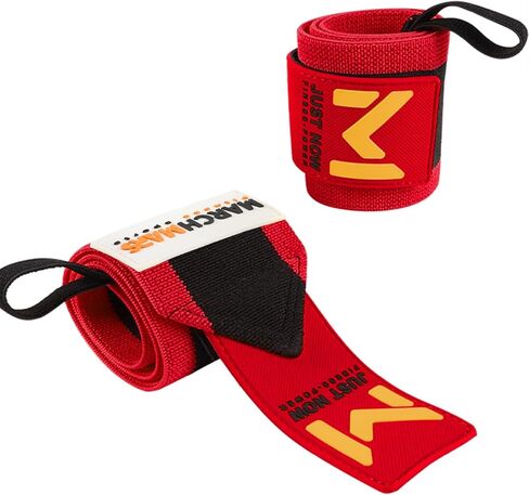 Wrist Wraps for Weightlifting - 24" Pro-Grade Wrist Straps for Weightlifting, Weight Lifting Wrist Wraps with L/R Tabs, Breathable Gym Wrist Wraps for Weight Training, Men and Women in Saudi Arabia