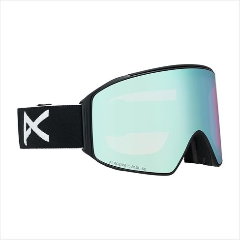 Anon M4 Goggles (Cylindrical) + Bonus Lens + MFI Face Mask, Frame: Smoke, Lens: Perceive Sunny Onyx in Kuwait