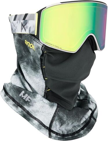 Anon M4 Goggles (Cylindrical) + Bonus Lens + MFI Face Mask, Frame: Smoke, Lens: Perceive Sunny Onyx in Kuwait