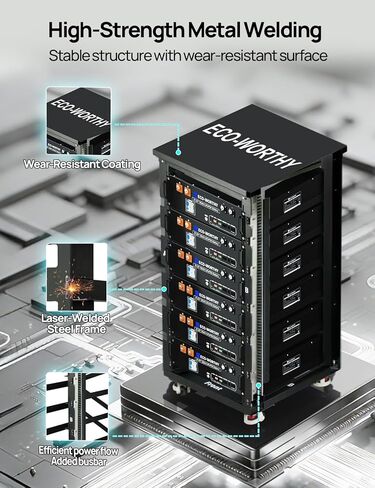 رف خادم من 6 طبقات 3U جديرة بالبيئة مع عجلات GD-6OT ، متوافقة مع بطاريات رف V1/V2/V3 ، والتصميم المُؤسس ، مثاليًا لتخزين الطاقة الشمسية ومركز البيانات المنزلي in Saudi Arabia