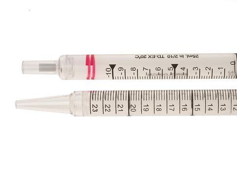Celltreat 229201B Serological Pipet, 1mL Capacity, Sterile, Individually Wrapped/Bag (Case of 800),Yellow in Saudi Arabia