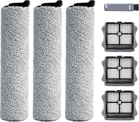 فرش الأسطوانة البديلة ومرشحات HEPA متوافقة مع Roborock F25 / F25 ALT HANDHELD VARELESS PRACUUM PECTORY - مجموعة ملحقات متوافقة ، وفرشاة أسطوانة و 2 مرشحات in Kuwait
