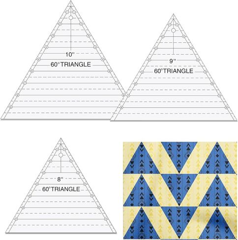 6 Set Drunkards Path Quilting Templates Large Quilting Rulers 10, 8, 6 Inch and Templates for Cutting Patterns with 1/4" Seam Allowance Supplies for Sewing Cut Measurement DIY Craft Quilting Tools in Saudi Arabia
