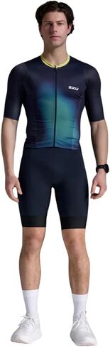 2XU Men's Aero Hex Sleeved Tri Top in Saudi Arabia