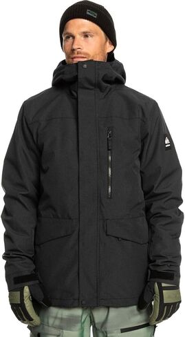 Quiksilver Mission 3-in-1 سترة حقيقية سوداء XL in Saudi Arabia