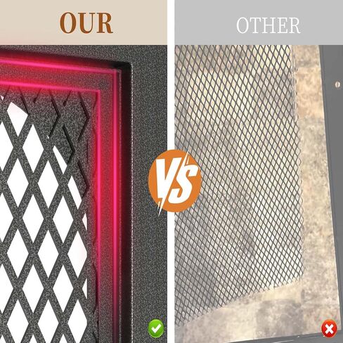 أثاث قفص الكلب المقاوم للمضغ للكلاب الصغيرة - تربية الأنبوب الصلب بيضاء بيضاء بيضاء مع درج تخزين وحصيرة ، طاولة نهاية مزخرفة داخلية in Kuwait