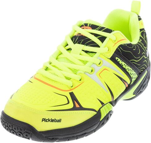ACACIA Unisex-Adult Pickleball shoes, Lime/Black, 12 in Saudi Arabia