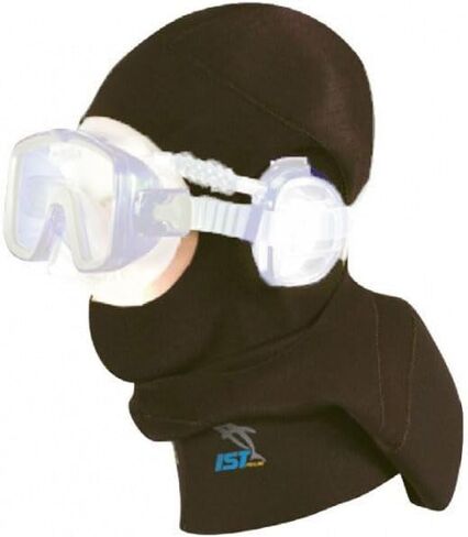 IST HD-6 Dual Layer 5mm Neoprene Dive Hood, Use with ProEar Mask in Saudi Arabia