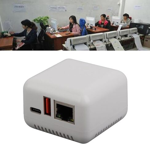 خادم طباعة شبكة USB 2.0 ، خادم طباعة مشاركة 5V LAN ، محول خادم طباعة الكمبيوتر ، لنظام Android ، لنظام التشغيل iOS ، لـ Linux 3.4 (الولايات المتحدة (الولايات المتحدة in Saudi Arabia