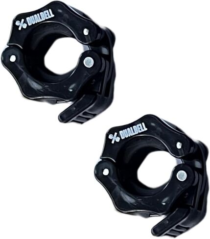 أطواق الوزن ، مشابك الحديد السريع للإصدار السريع ل 1 "قضبان قطر قياسية ، أطواق التمرينات الملائمة 1" (25 مم) زوج القفل السريع من مقاطع ذوي الياقات البيضاء للتدريب على اللياقة البدنية في صالة الألعاب الرياضية (الأصفر) in Kuwait