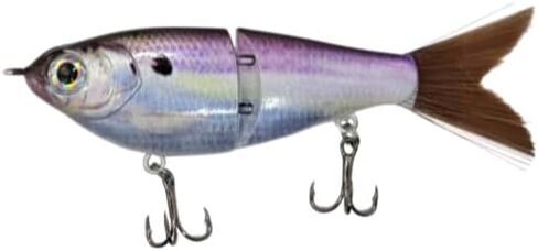 PBFish MINI Glide Bait Slow Sinking Wide S Motion Smooth Glide Strong Hooks 4 Inches Bass Musky Pike in Kuwait