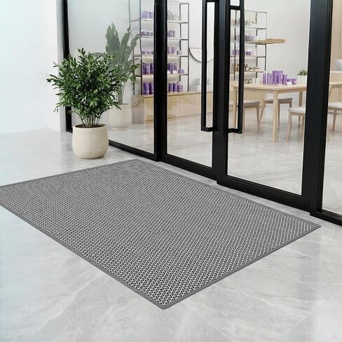 WochiTV Non Slip Drainage Mats PVC Pool Floor Mat 0.23'' Thick Outdoor Indoor Parking Space Mat for Bathroom Garage Basement Backyard Commercial Kitchen 3x10Ft in Kuwait