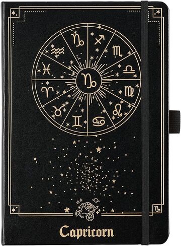 Virgo Zodiac Amstrology غير مؤرخة أسبوعية شهريًا للمخطط اليومي للمجلة غلاف دفتر A5 5.7 "× 8.3" 160 صفحة 100GSM ورقة 2025 2026 2027 العطل التقويم in Kuwait