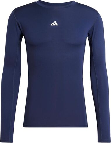 adidas Men's Techfit Compression Long Sleeve Training T-Shirt in Saudi Arabia