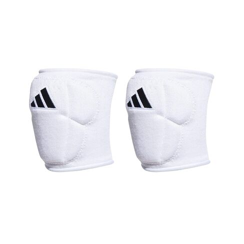 adidas Unisex-Adult 5-Inch Volleyball Kneepads, White/Black, Large in Kuwait