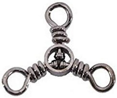Spro Three Way Swivel, Pack of 3, (Black, Size 1/0, 115-Pounds) in Kuwait