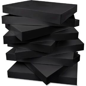 MUMULULU 8 PCS Kraft Paper Gift Boxes with Lids Sizes 11'' x 7.48'' Brown Boxes for Birthdays Graduations Christmas Weddings Baby Showers in Saudi Arabia