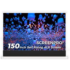شاشة عرض شاشة العرض الصعودية الشاشة شاشة عرض 150 بوصة ، شاشة عرض ALR مركبة مع جهاز التحكم عن بُعد ، 16: 9 شاشة المسرح المنزلي الكهربائي لشاشة عرض 4K in Kuwait
